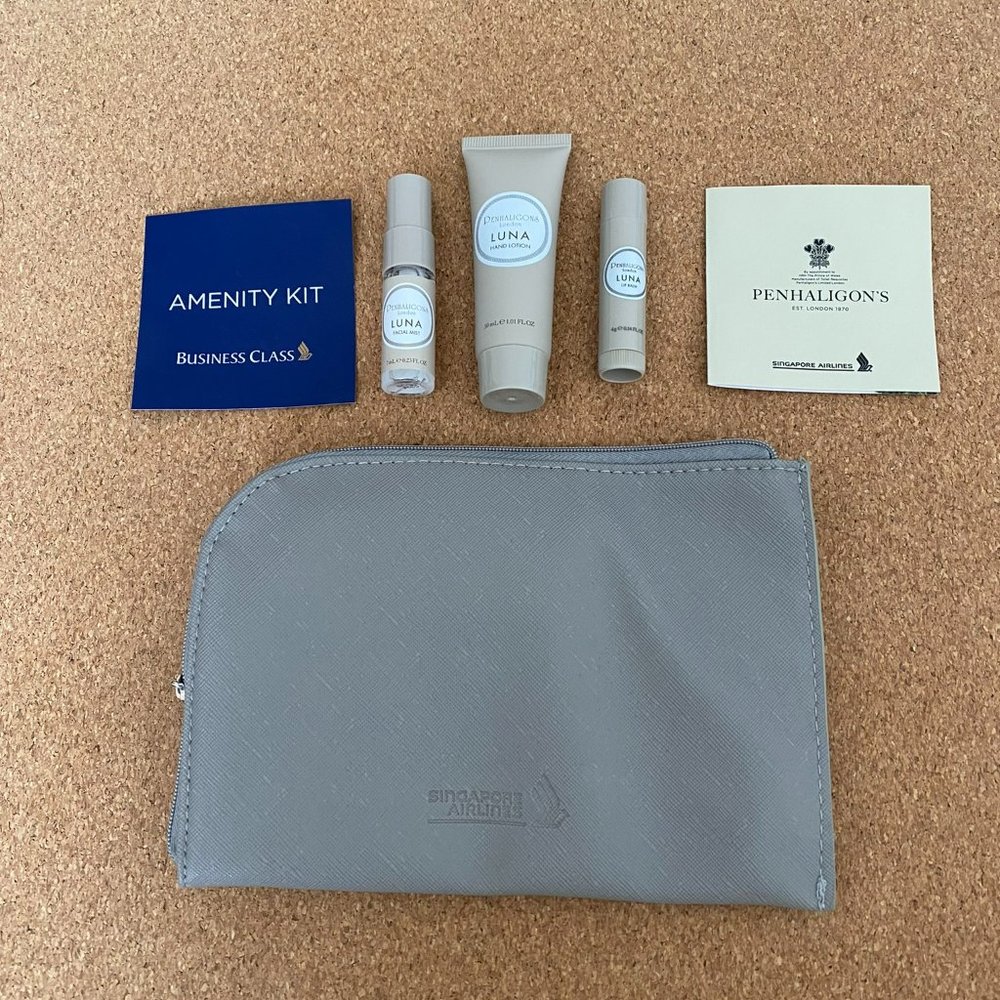 New Penhaligon's Singapore Airlines Business Class Amenity Kit